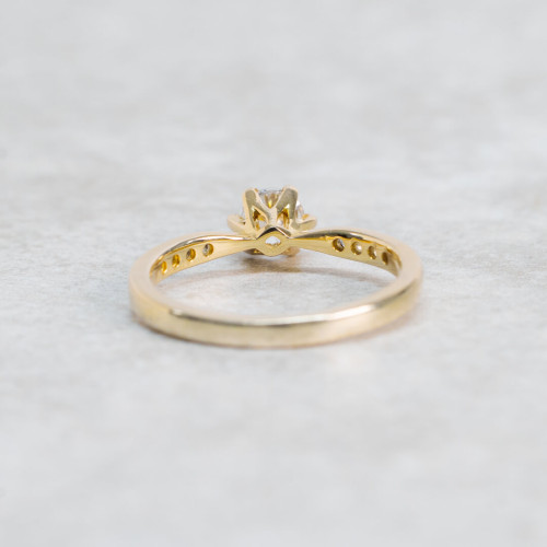 Malva, 18K Rödguld