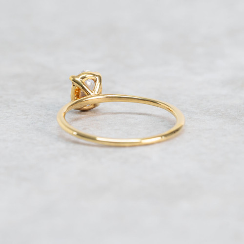 Höstaster, 18K rödguld