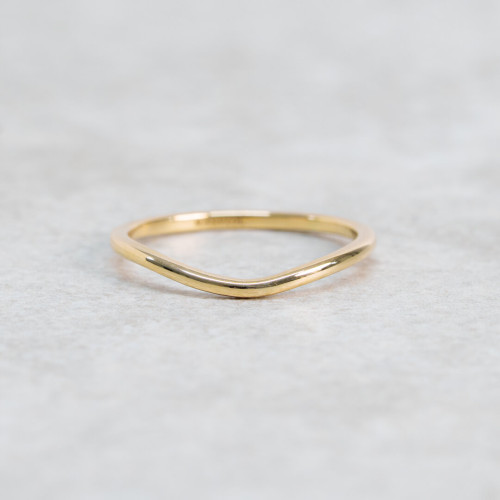 Månviol, 18ct yellow gold
