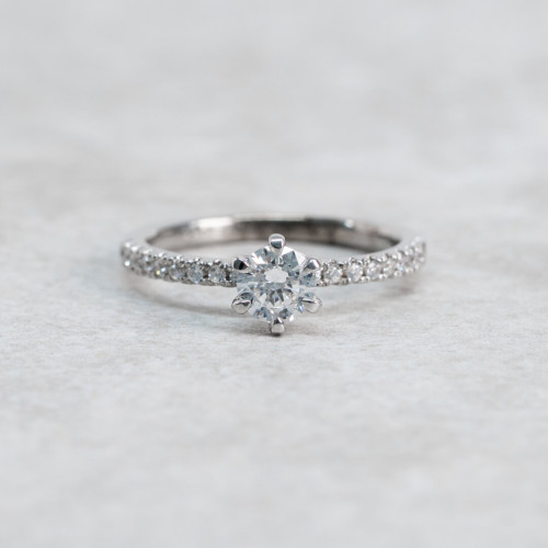 Ring 07, 18K Vitguld