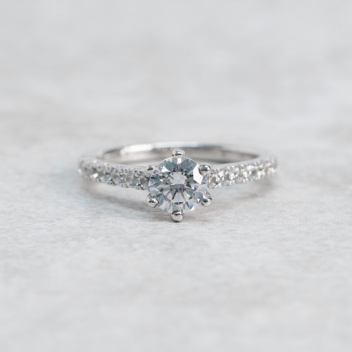 Ring 08, 18K Vitguld