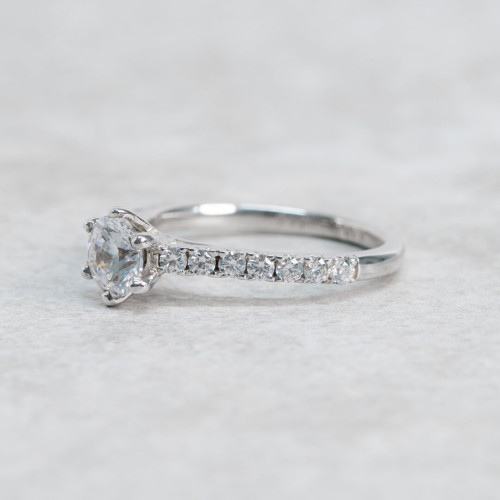 Ring 08, 18K Vitguld