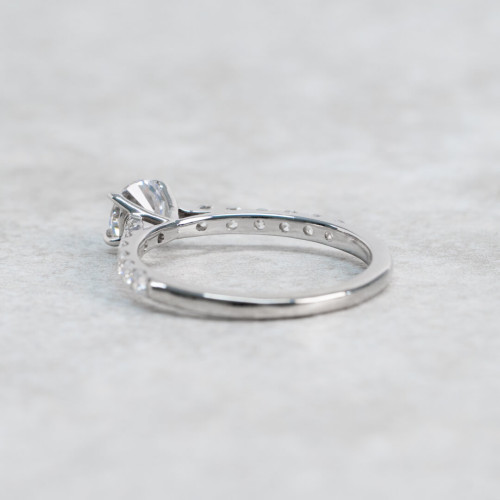 Dahlia, 18K Vitguld