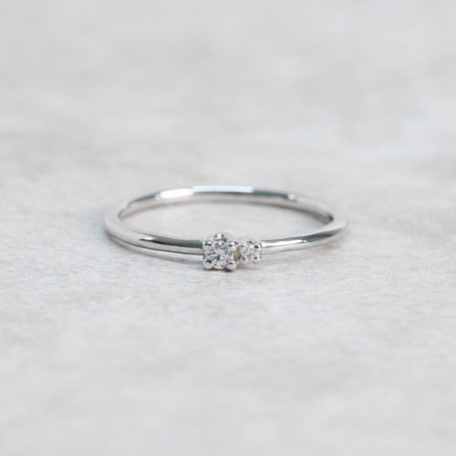 Backsippa, 18K vitguld