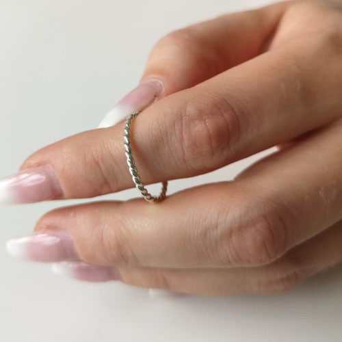 Hassel, 18K Vitguld