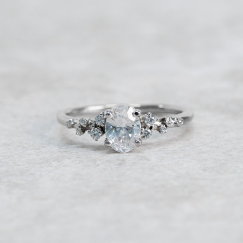Aftonstjärna, 18ct white gold