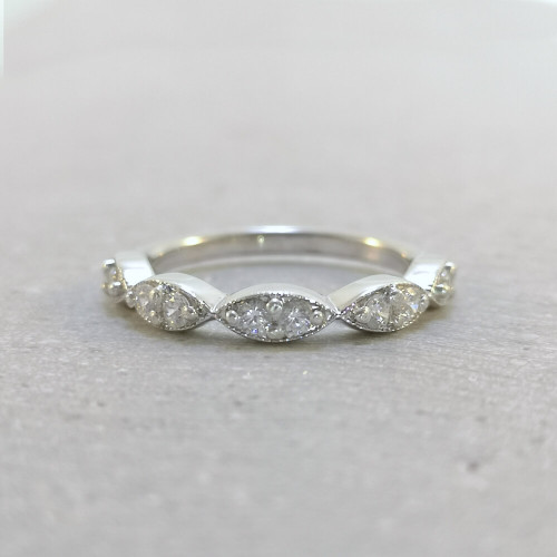Fläder, 18K Vitguld