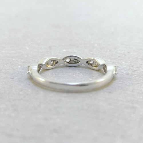 Fläder, 18K Vitguld