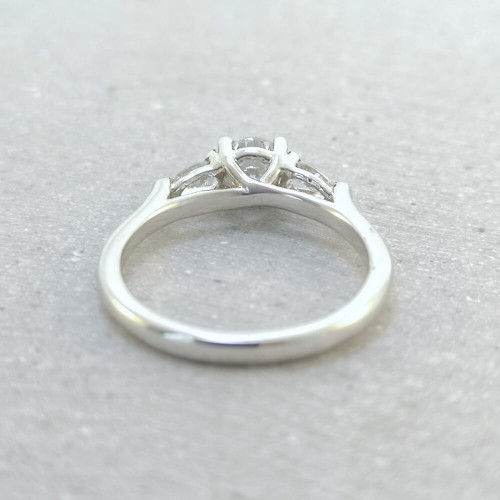 Mandelblom, 18K Vitguld