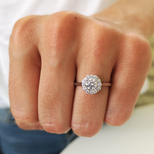 Pion, 18K Vitguld