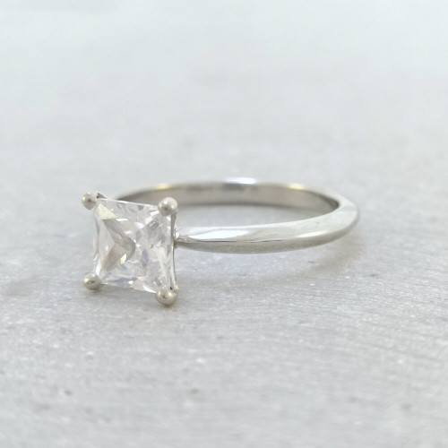 Hedmåra, 18K Vitguld